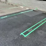 着工／町田市／ハードライン／駐車場／区分線／テナント様／町田市の外壁塗装専門店ワンリフォーム／ONE REFORM