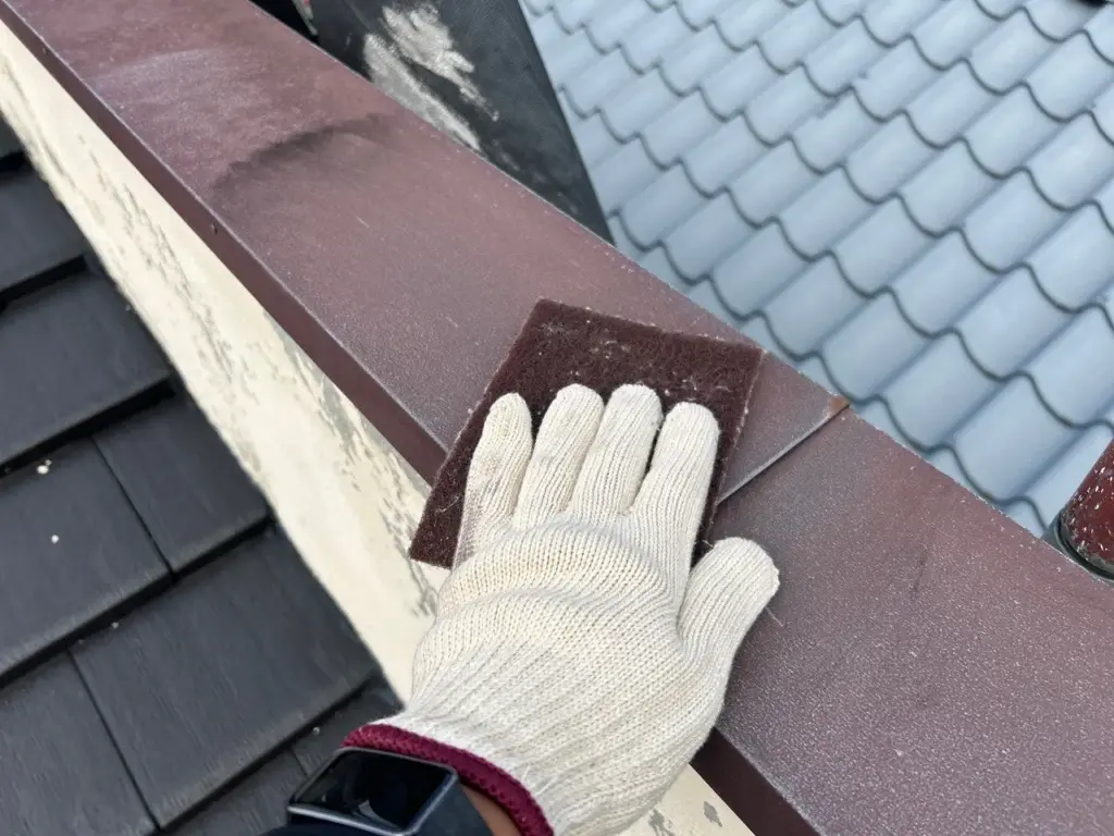 施工事例/町田市/外壁塗装/外壁塗装専門店/ワンリフォーム/雨樋取替/雨樋/火災保険/付帯部塗装