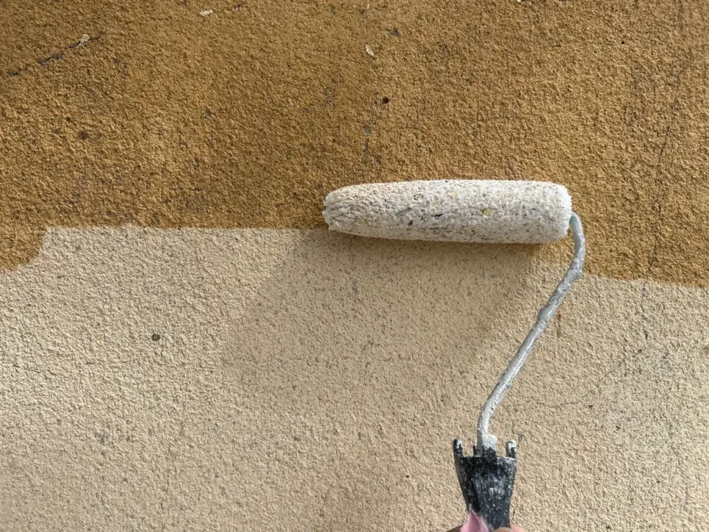 施工事例/町田市/外壁塗装/外壁塗装専門店/ワンリフォーム/雨樋取替/雨樋/火災保険/外壁剥離/旧塗膜剥離