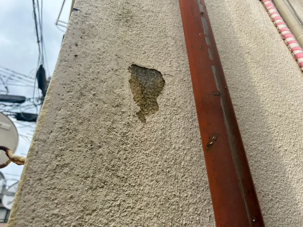 施工事例/町田市/外壁塗装/外壁塗装専門店/ワンリフォーム/雨樋取替/雨樋/火災保険