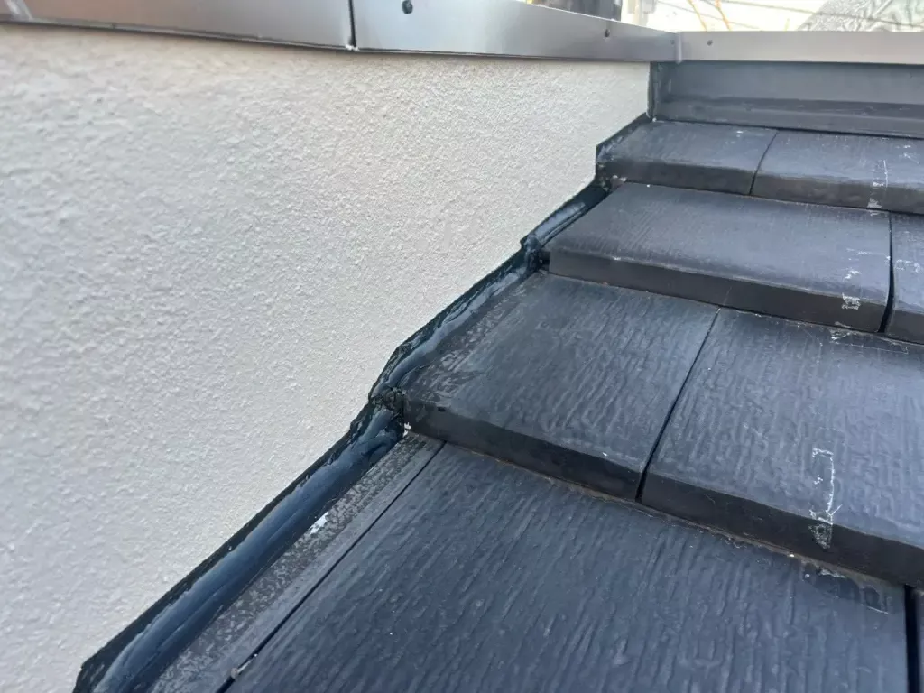 施工事例/町田市/外壁塗装/外壁塗装専門店/ワンリフォーム/雨樋取替/雨樋/火災保険/付帯部塗装/完工